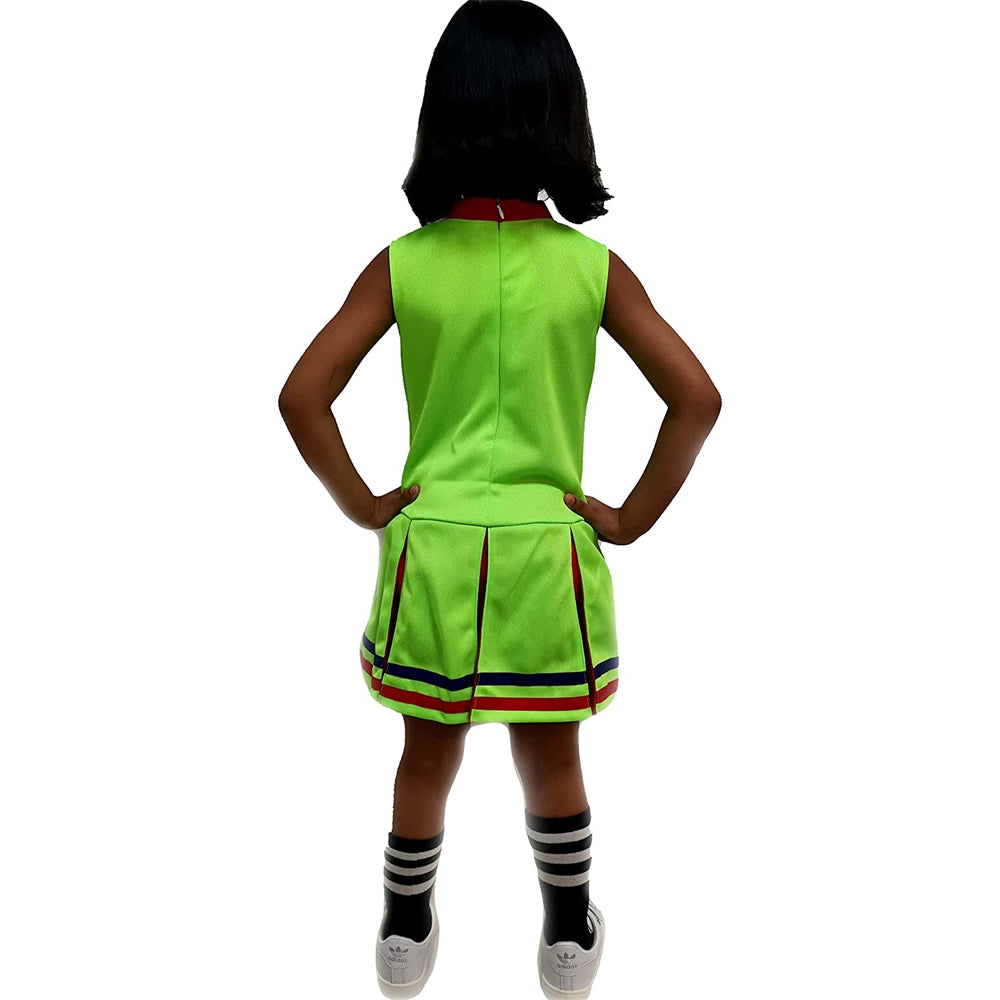 Disfraces de animadora para niñas talla S verde lima