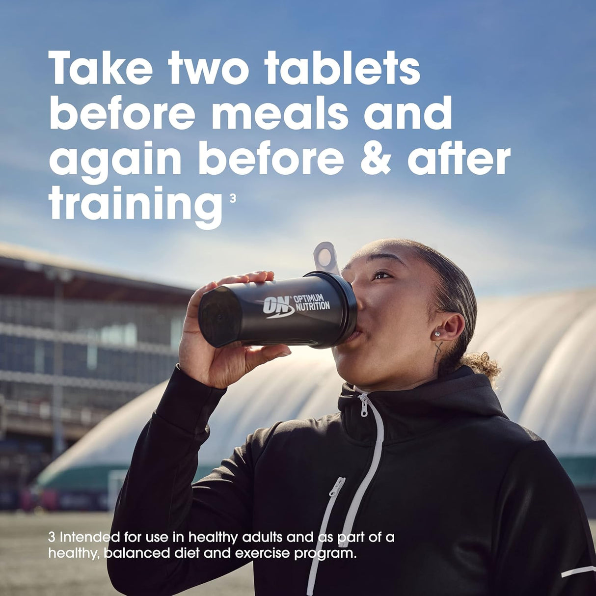 BCAA Instantáneo Optimum Nutrition 1000mg, 60 Cápsulas