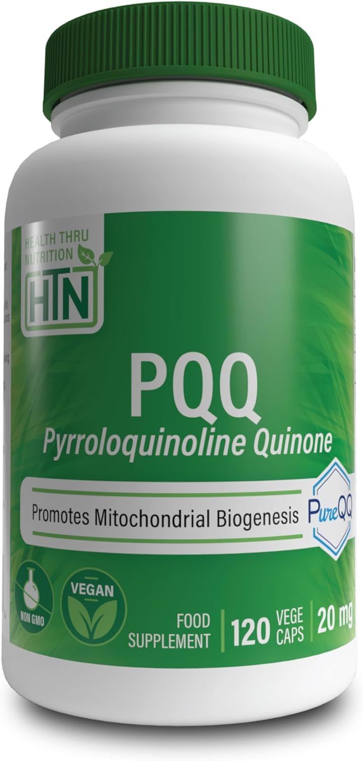 Suplemento PQQ 20 mg (Pirroloquinolina quinona)