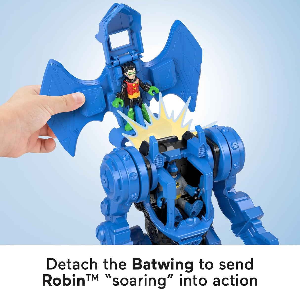 Juguete Fisher-Price Imaginext DC Batman Centro Robo y Figuras