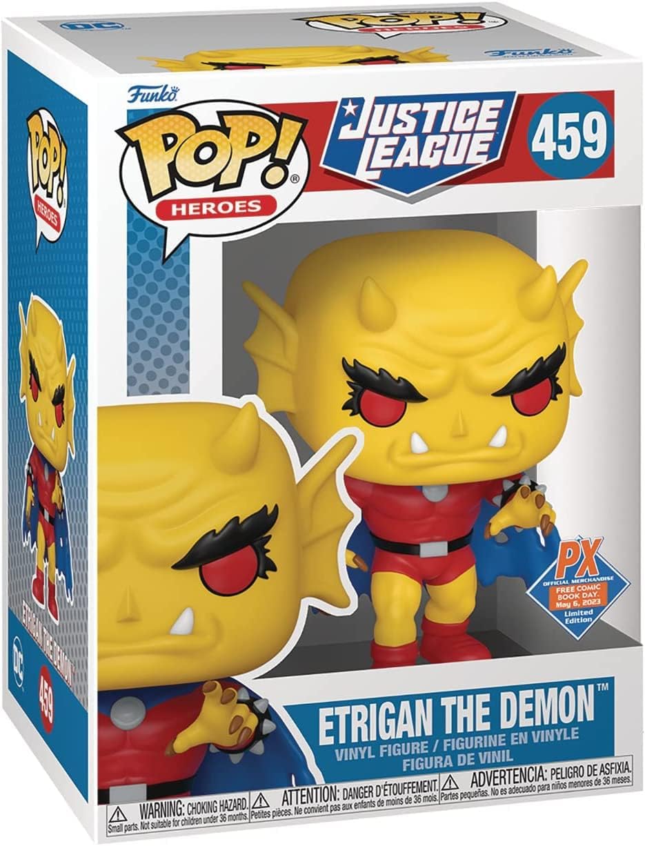 Figura Vinilo Exclusiva Etrigan The Demon - Pop! Heroes DC