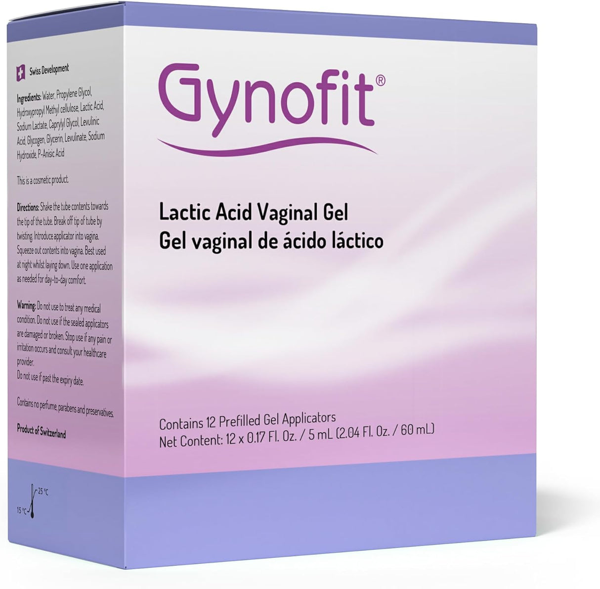 Gel vaginal de ácido láctico restaurador de equilibrio de pH