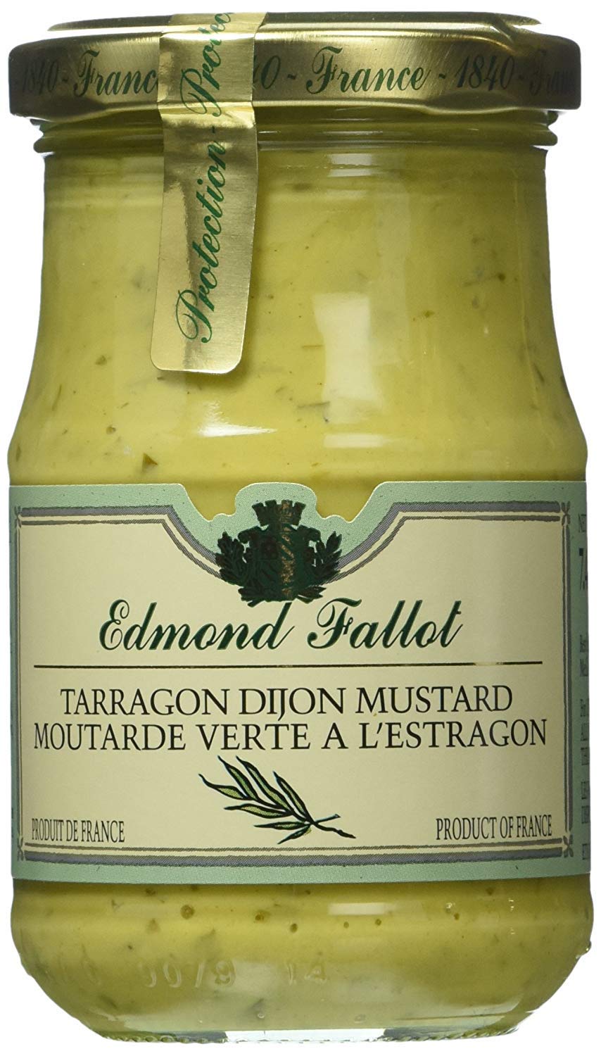 Mostaza de Dijon con Estragón Edmond Fallot - 198g