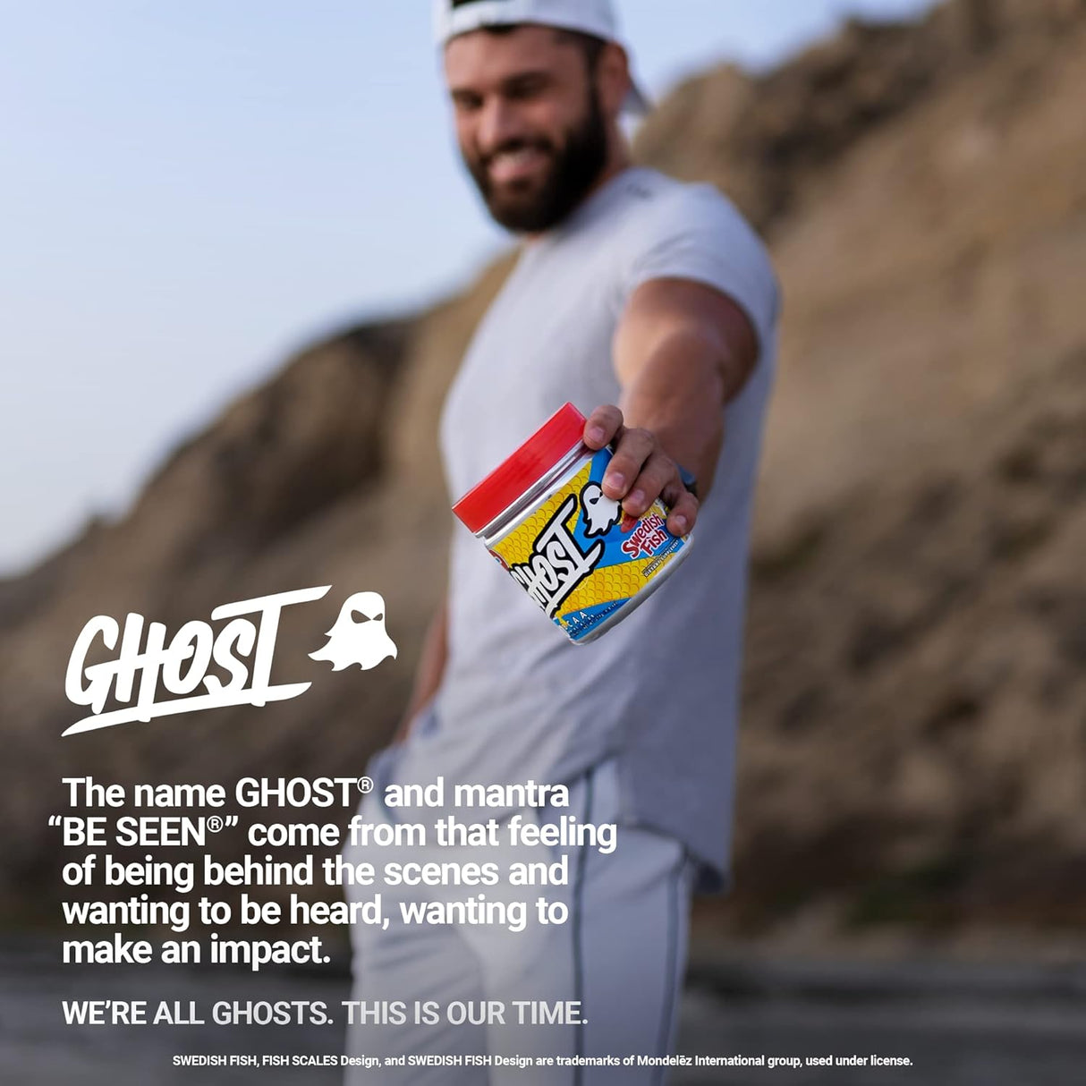 Suplemento de Aminoácidos GHOST BCAA, 30 Porciones, Kiwi Strawberry