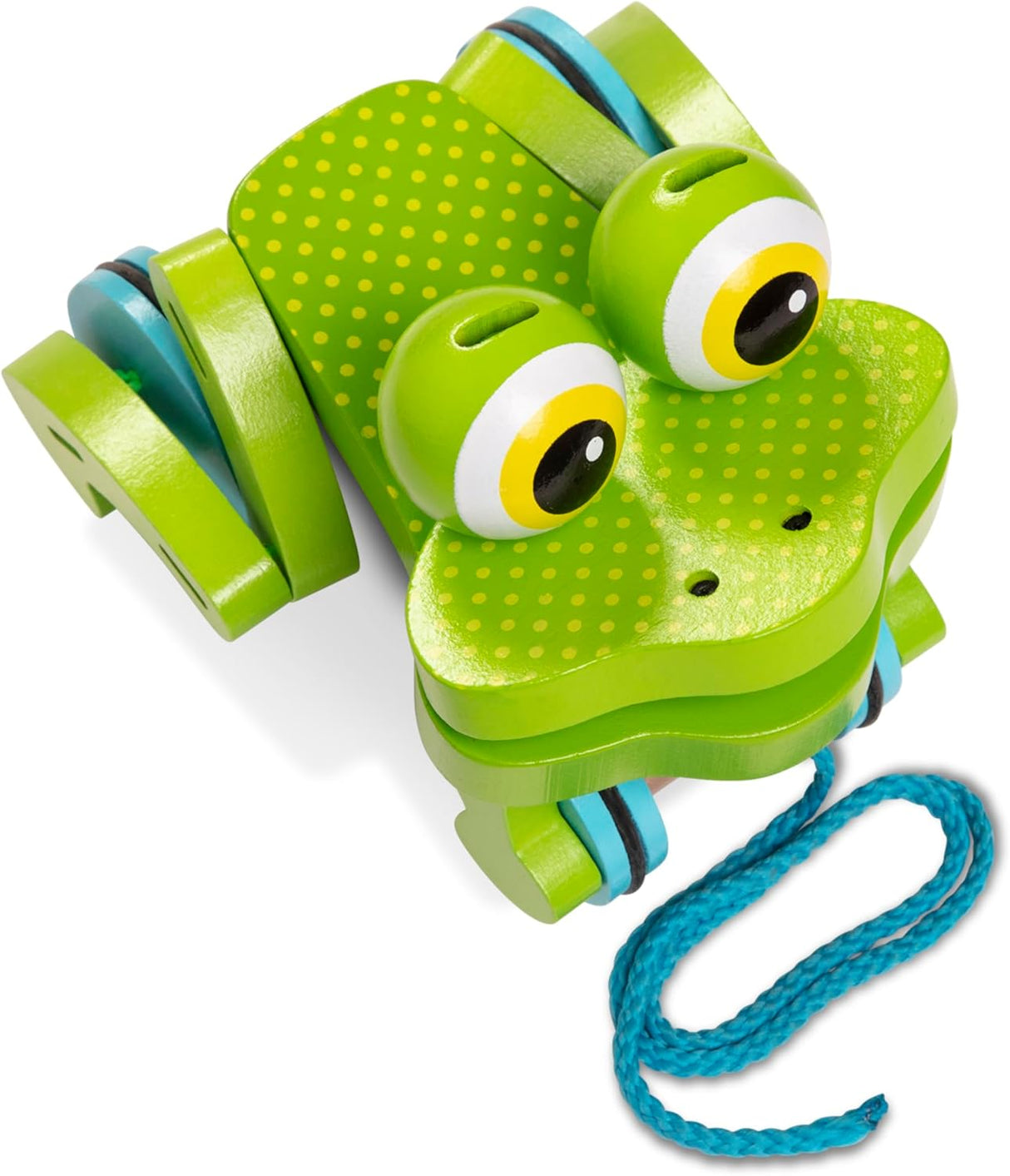 Juguete de arrastre Rana Melissa & Doug para bebés 1+