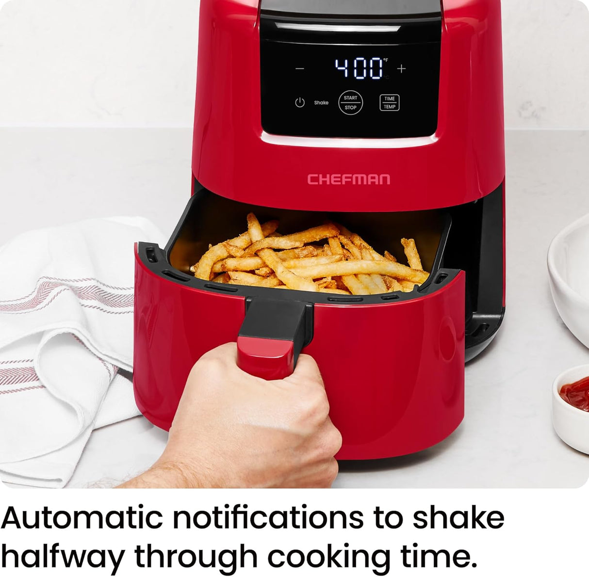 Mini Freidora de Aire 2 Qt CHEFMAN, Digital, Compacta, Modelo 2023