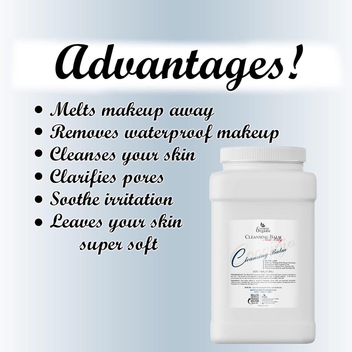 Bálsamo Limpiador Facial Dr. Joe - Hidratante y Desmaquillante