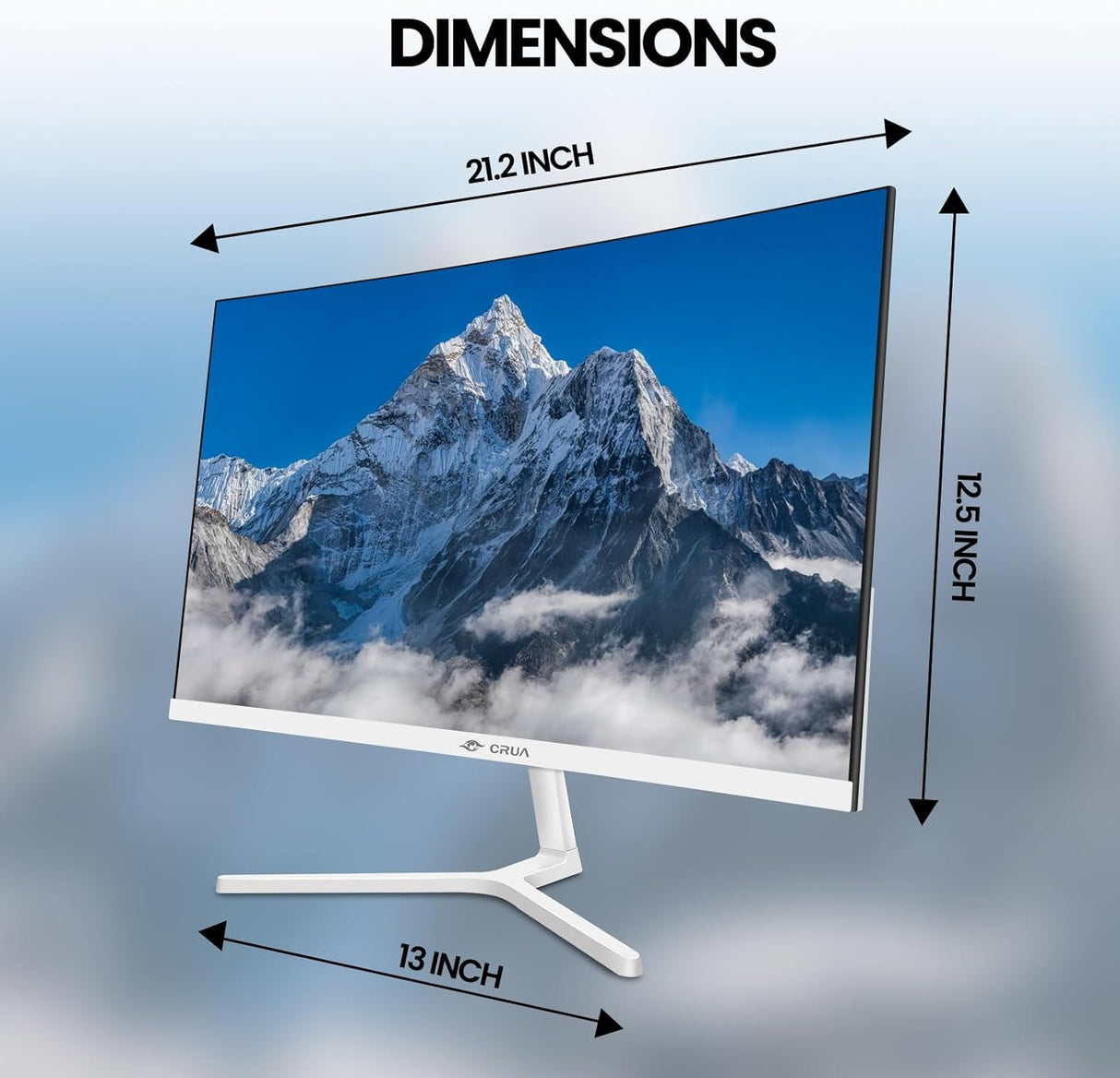 Monitor Curvo CRUA 24 FHD 100Hz 99% sRGB HDMI VGA