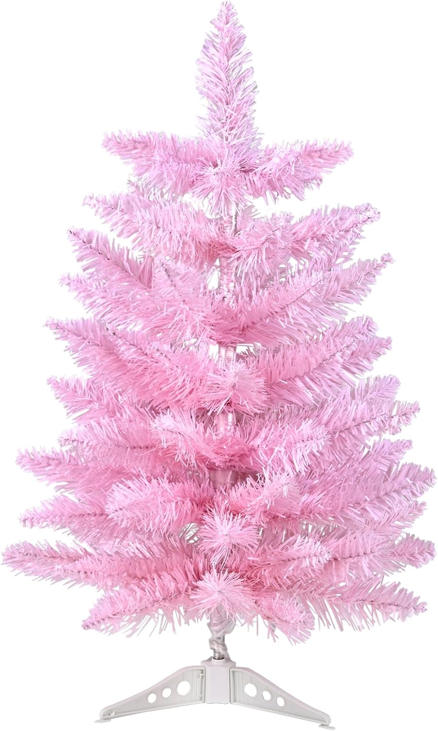 Árbol de Navidad Artificial 2FT, Mini, Con Base Plástica, Decoración