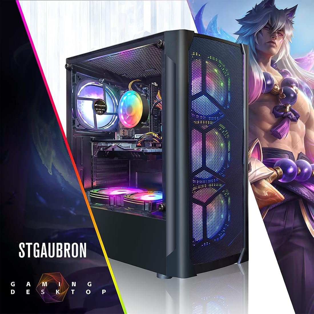 Computadora Gaming Intel Core I7 3.4 GHz de hasta 3.9 GHz