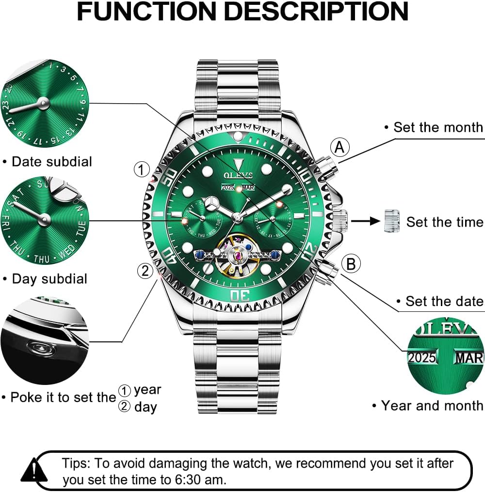 Relojes para hombre automáticos de lujo analógicos Timex