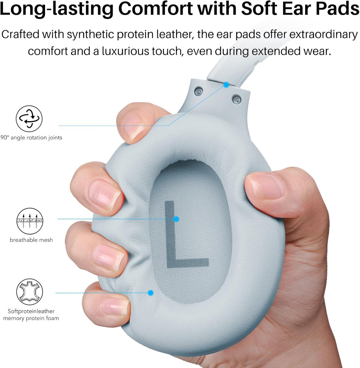 Auriculares TOZO HT2, Bluetooth, 60H batería, cancelación ruido