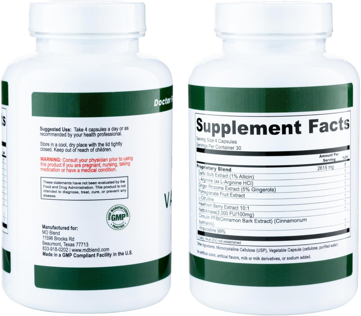 Suplemento ocular natural con luteína y zinc - 30 cápsulas