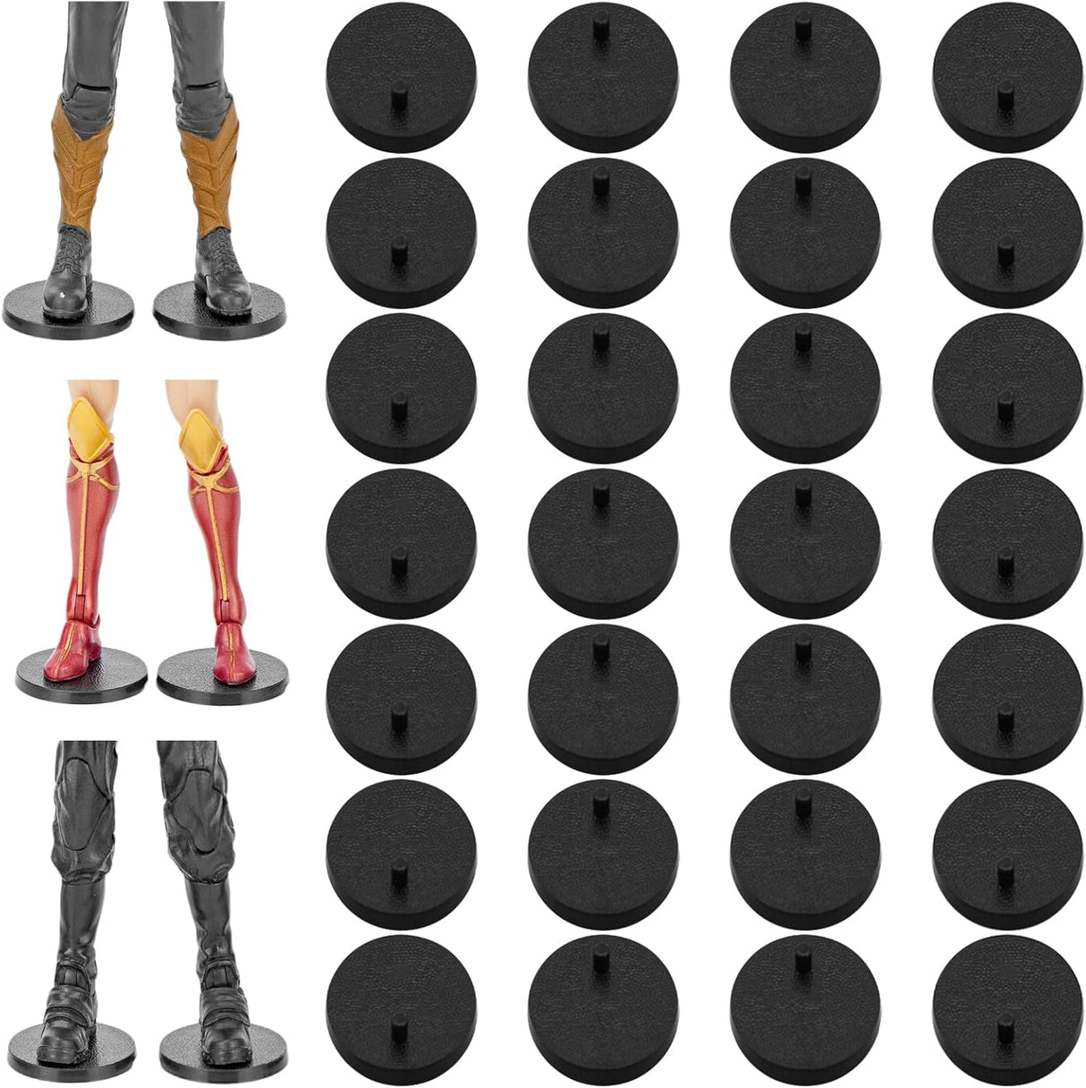 Soporte para Figuras de Acción, Compatible con Marvel y G.I. Joe, 28PCS