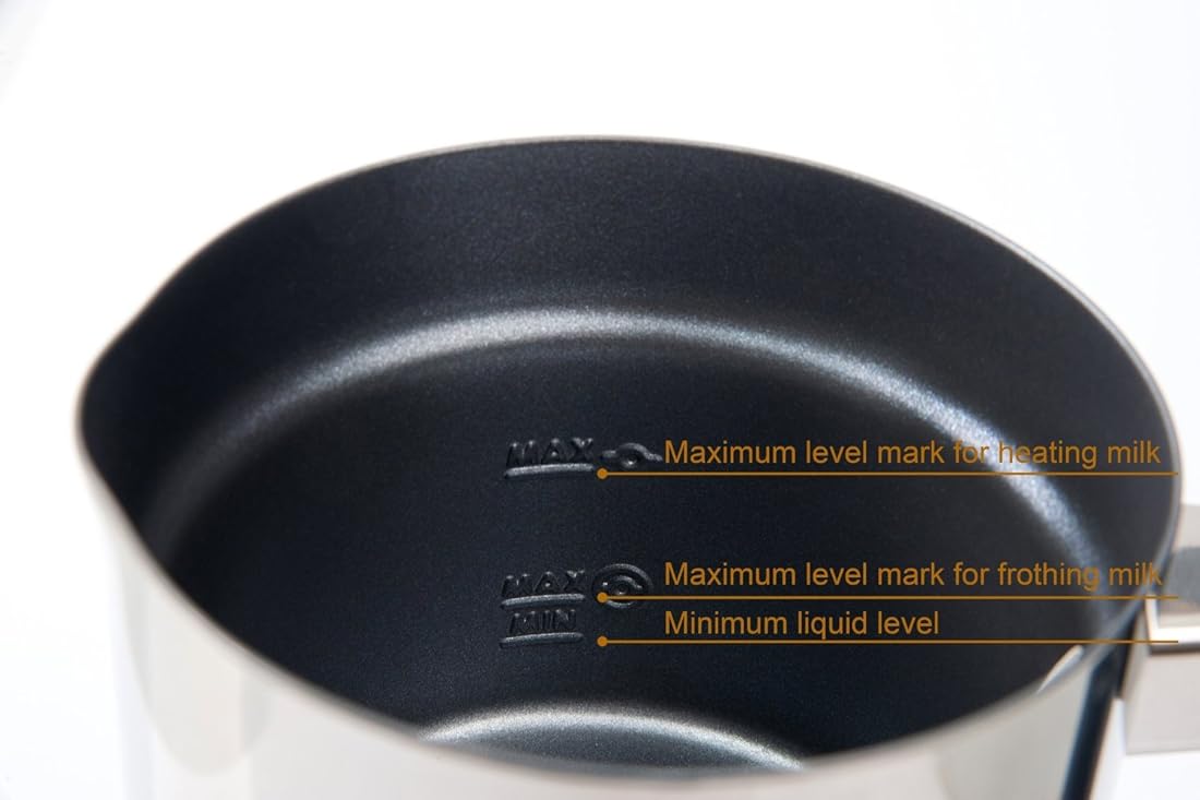 Vaporizador y calentado de leche eléctrico autmático, Secura