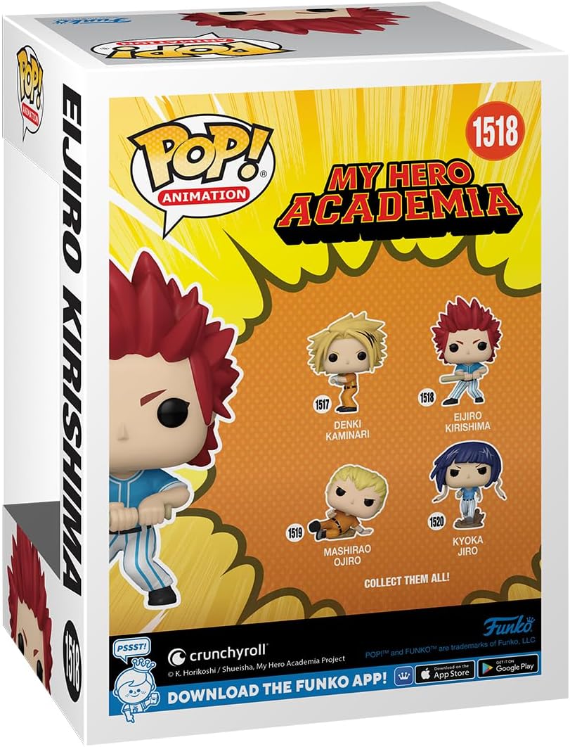 Figurita Vinil Eijiro Kirishima - Funko POP! MHA - Coleccionable