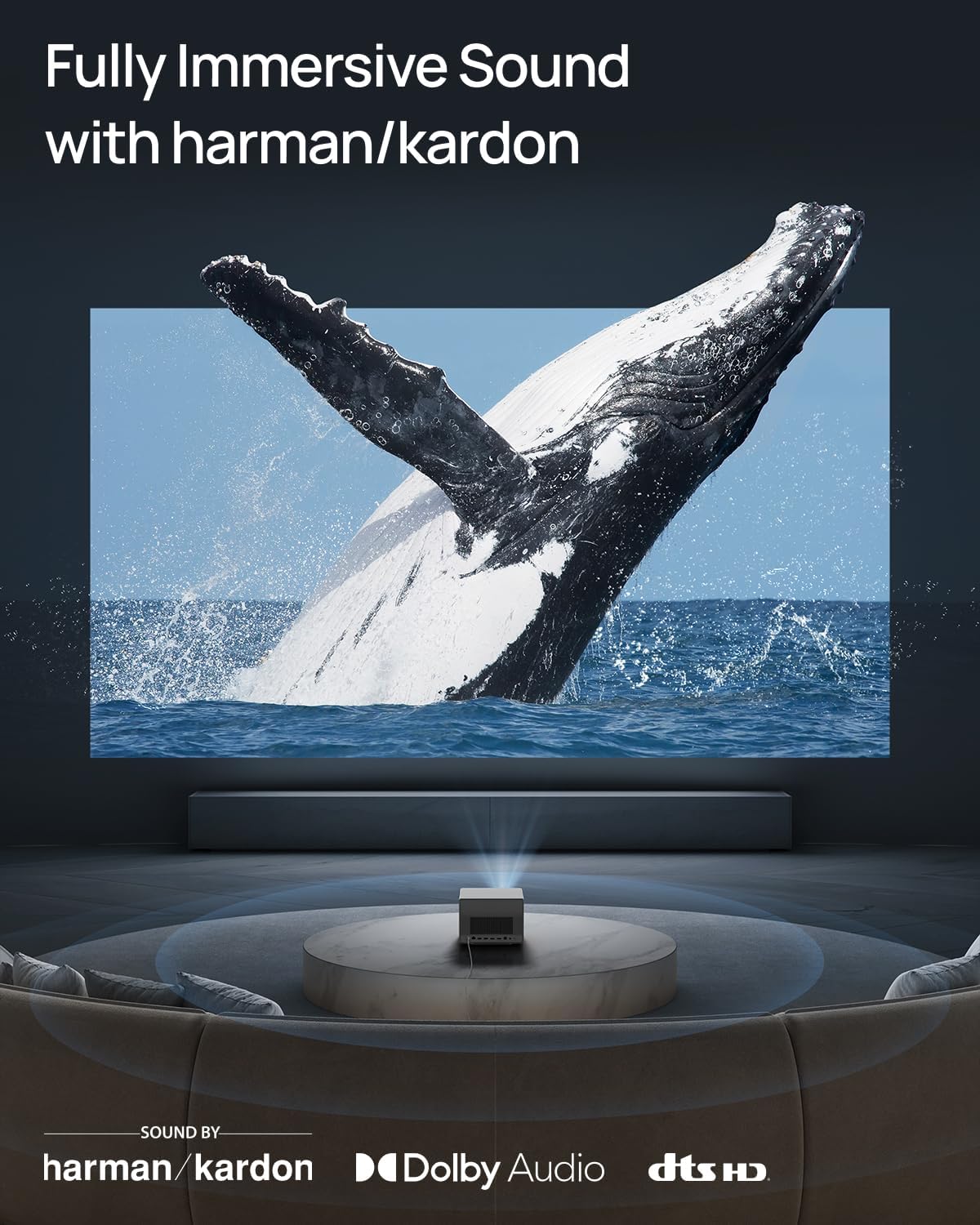 Proyector XGIMI HORIZON Ultra 4K - Dolby Vision, 2300 lúmenes