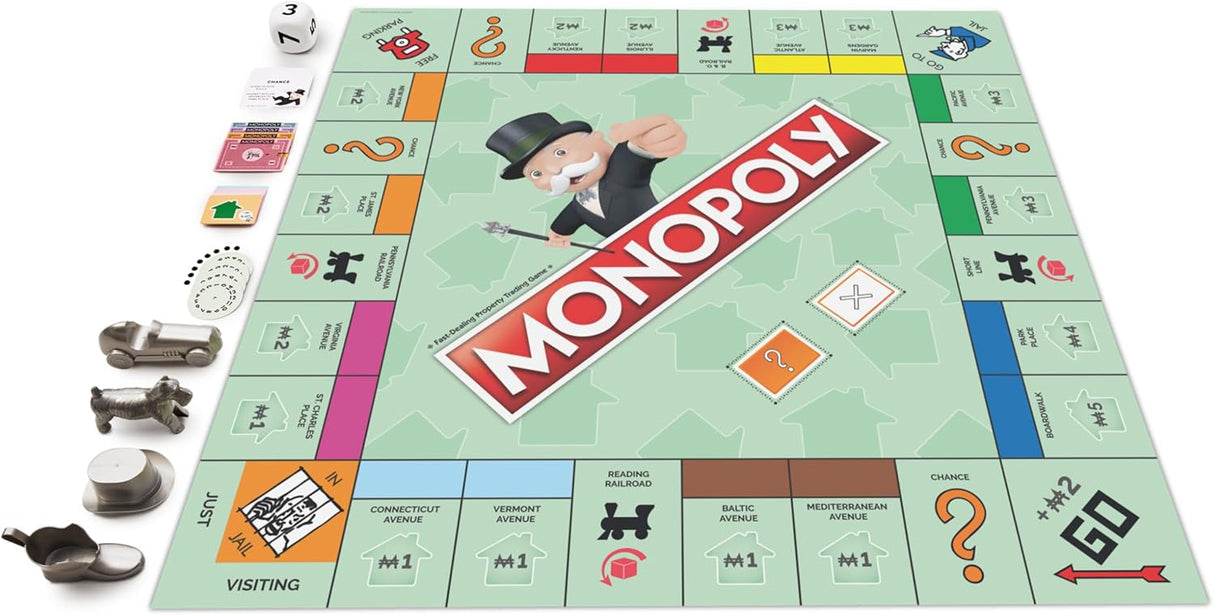 Monopoly Edición Gigante Spin Master - Juego Familiar para Niños