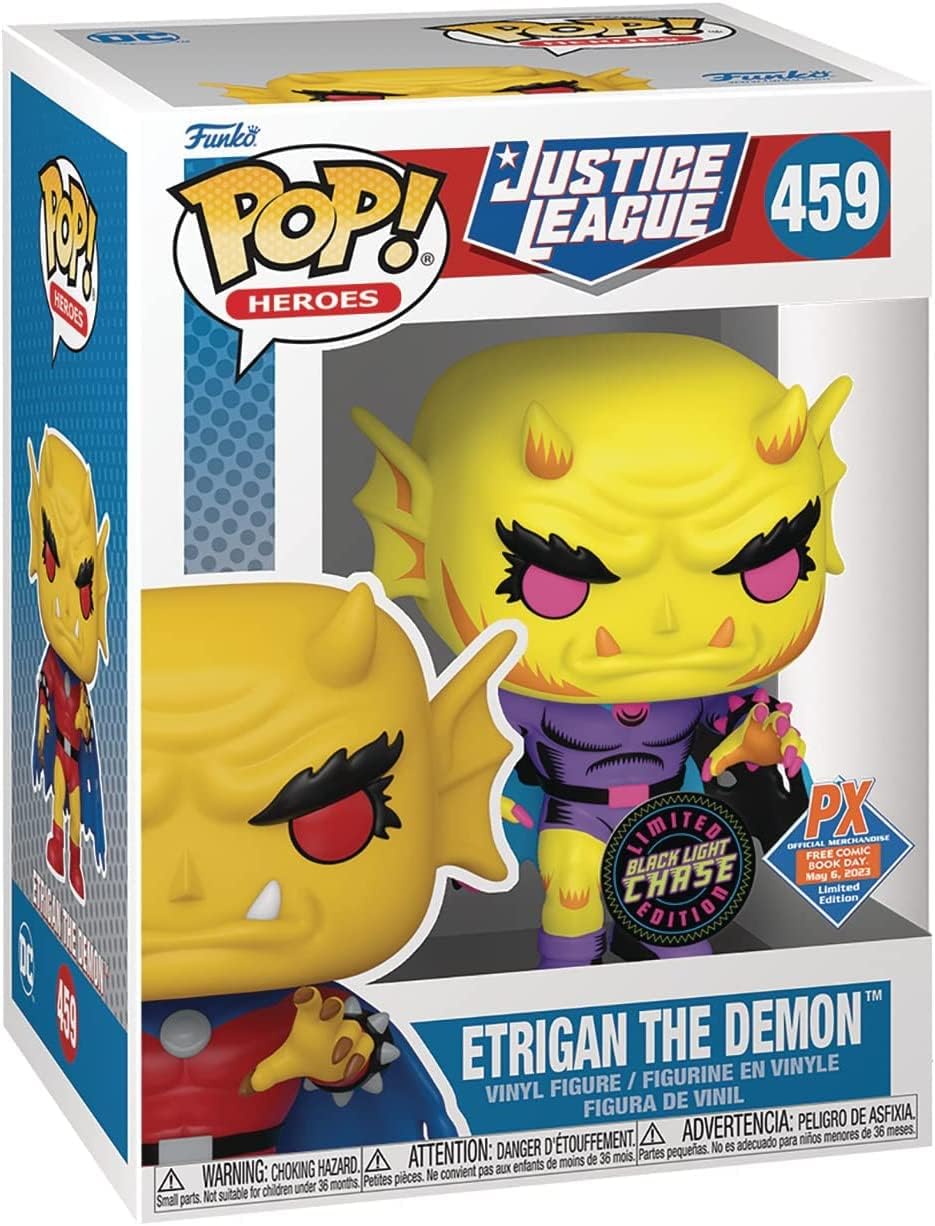 Figura Vinilo Exclusiva Etrigan The Demon - Pop! Heroes DC