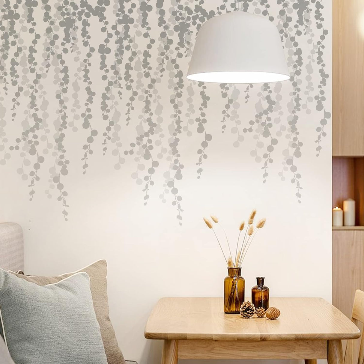 Vinilo Adhesivo Plantas Suculentas - Decoración Pared DIY