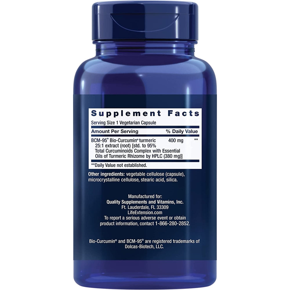 Suplementos Super Bio Curcumin Bcm-95 400 mg 60 unidades