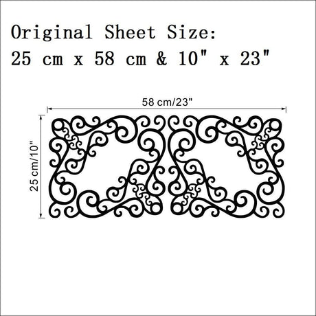 Vinilos Decorativos BIBITIME para Ventanas y Paredes 10x23