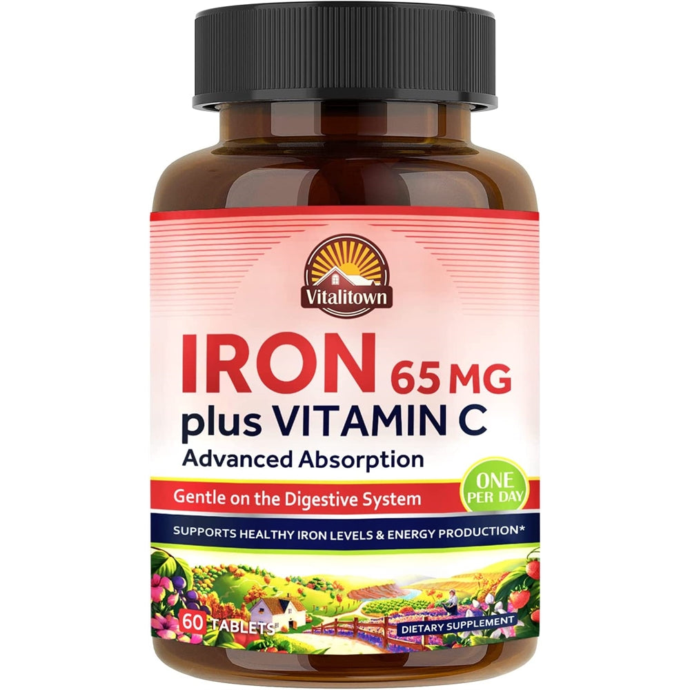 Suplementos Alimenticios hierro carbonilo con vitamina C