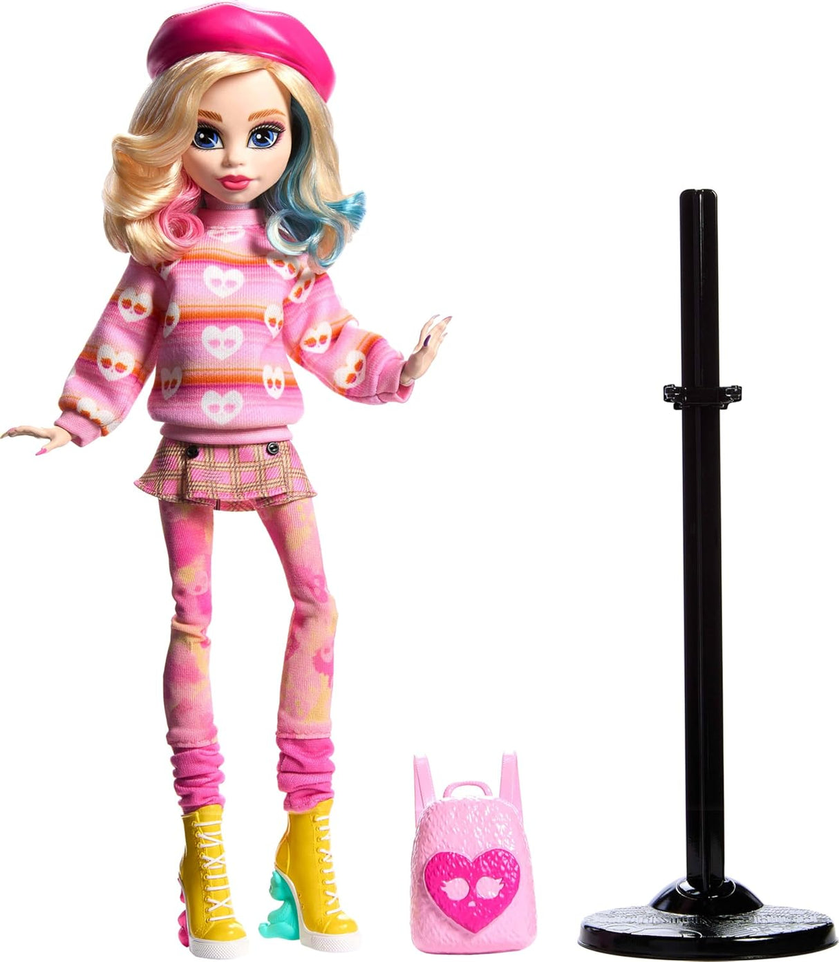 Muñeca Wednesday Monster High con accesorios, Enid Sinclair