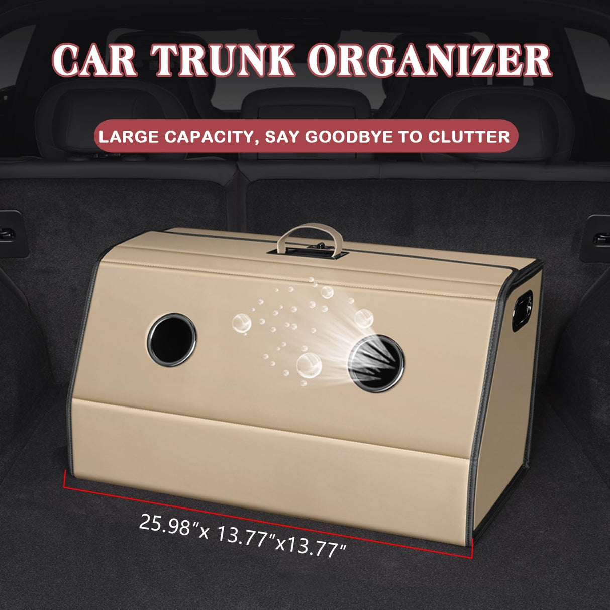 Organizador de Maletero HOLDCY - Impermeable y Ajustable - 25.98