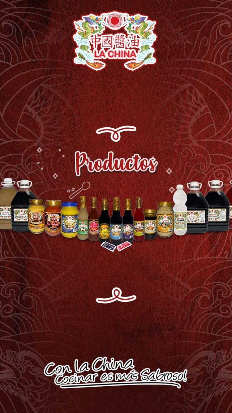 Salsa de Ajo La China 300ml Importada de Maracaibo, Venezuela