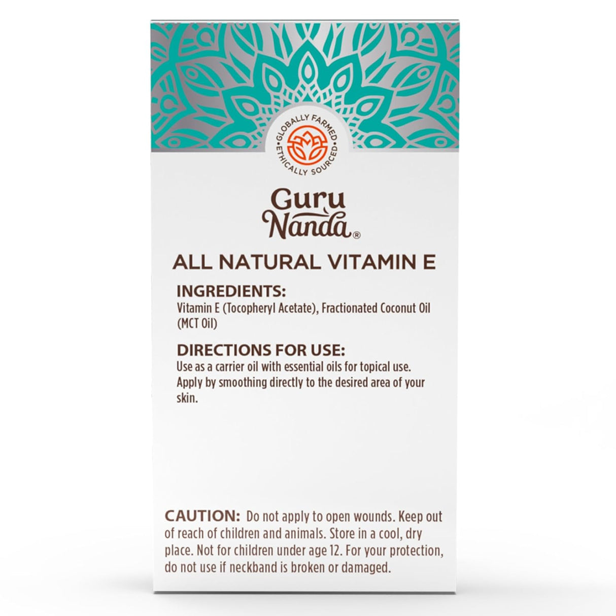 Aceite de Vitamina E 100% Puro, 15000 IU, con Aceite de Coco