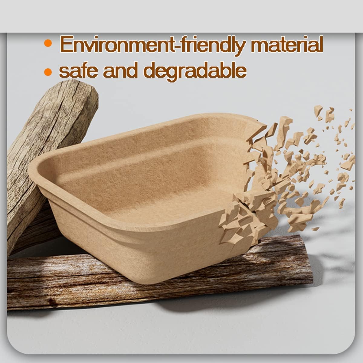 Paquete de 15 cajas de arena desechables para gatos Artuxer