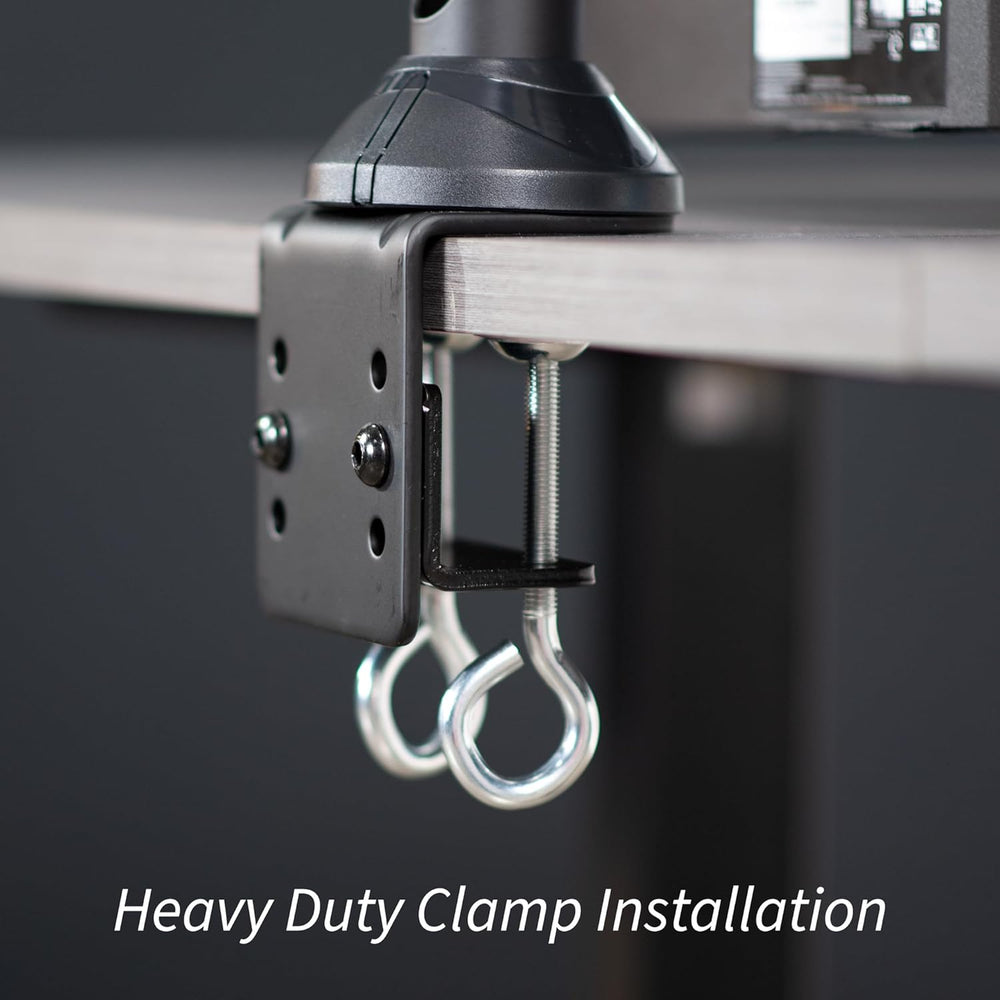 Soporte de escritorio para 4 monitores VIVO, ajustable, STAND-V104A