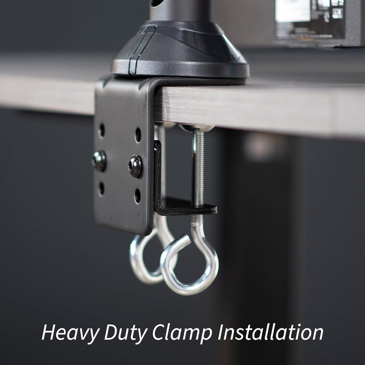 Soporte de escritorio para 4 monitores VIVO, ajustable, STAND-V104A