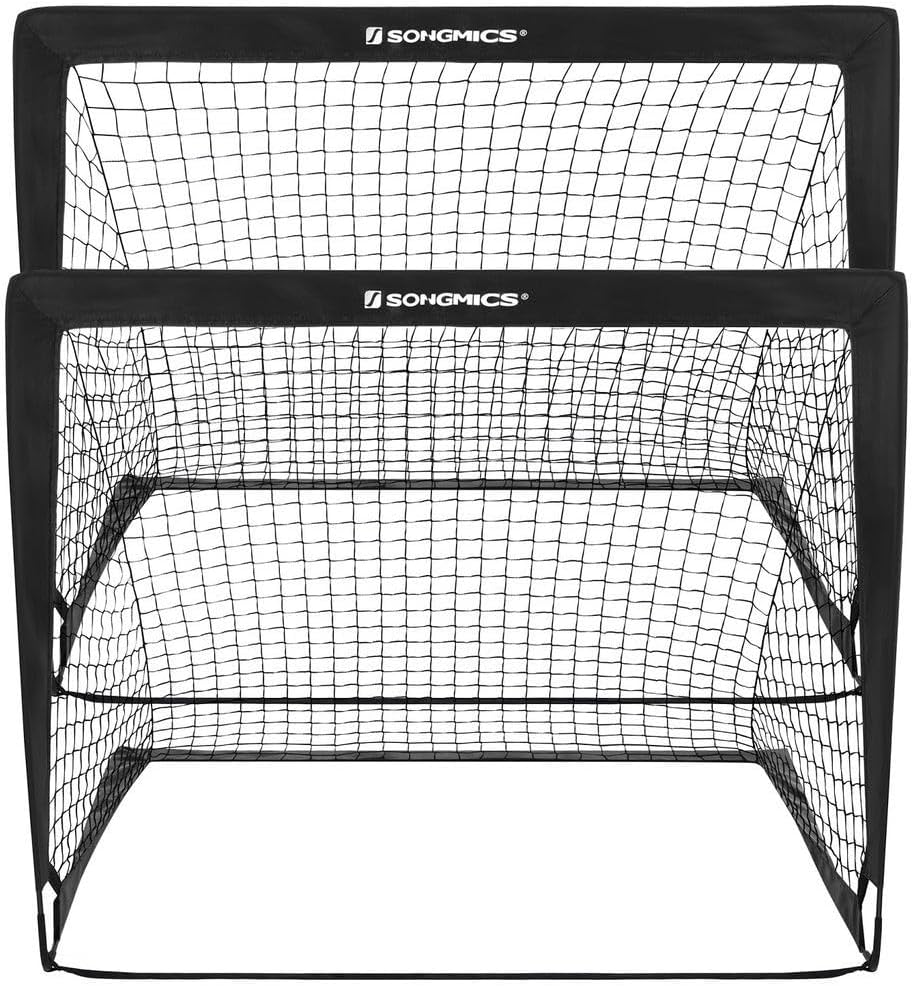 Porterias de futbol plegable para niños, juegos de patio