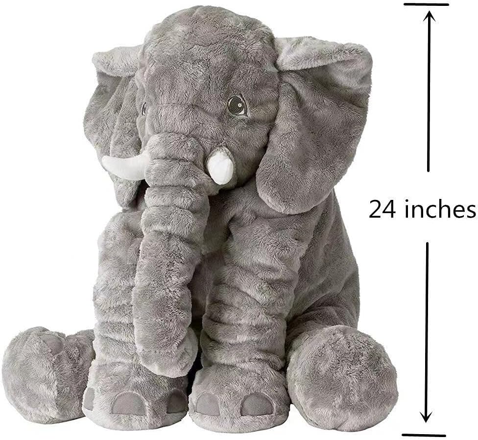 Elefante de Peluche Gigante 24 - Juguete para Niños y Niñas
