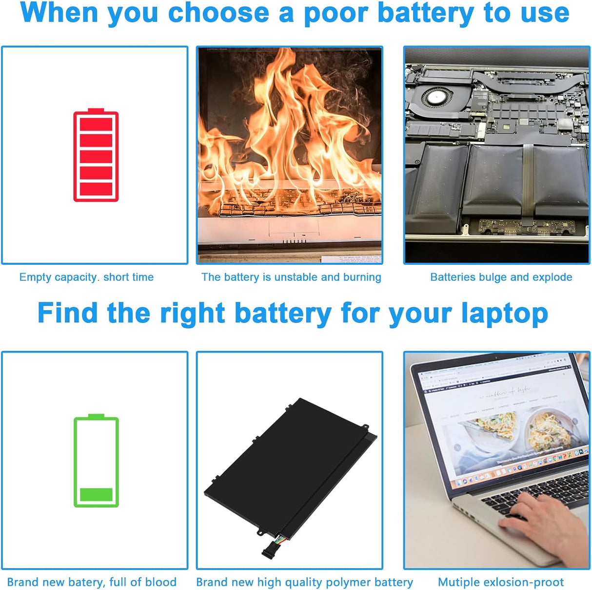 Batería 01AV445 01AV448 para Lenovo ThinkPad E480 E490 E580