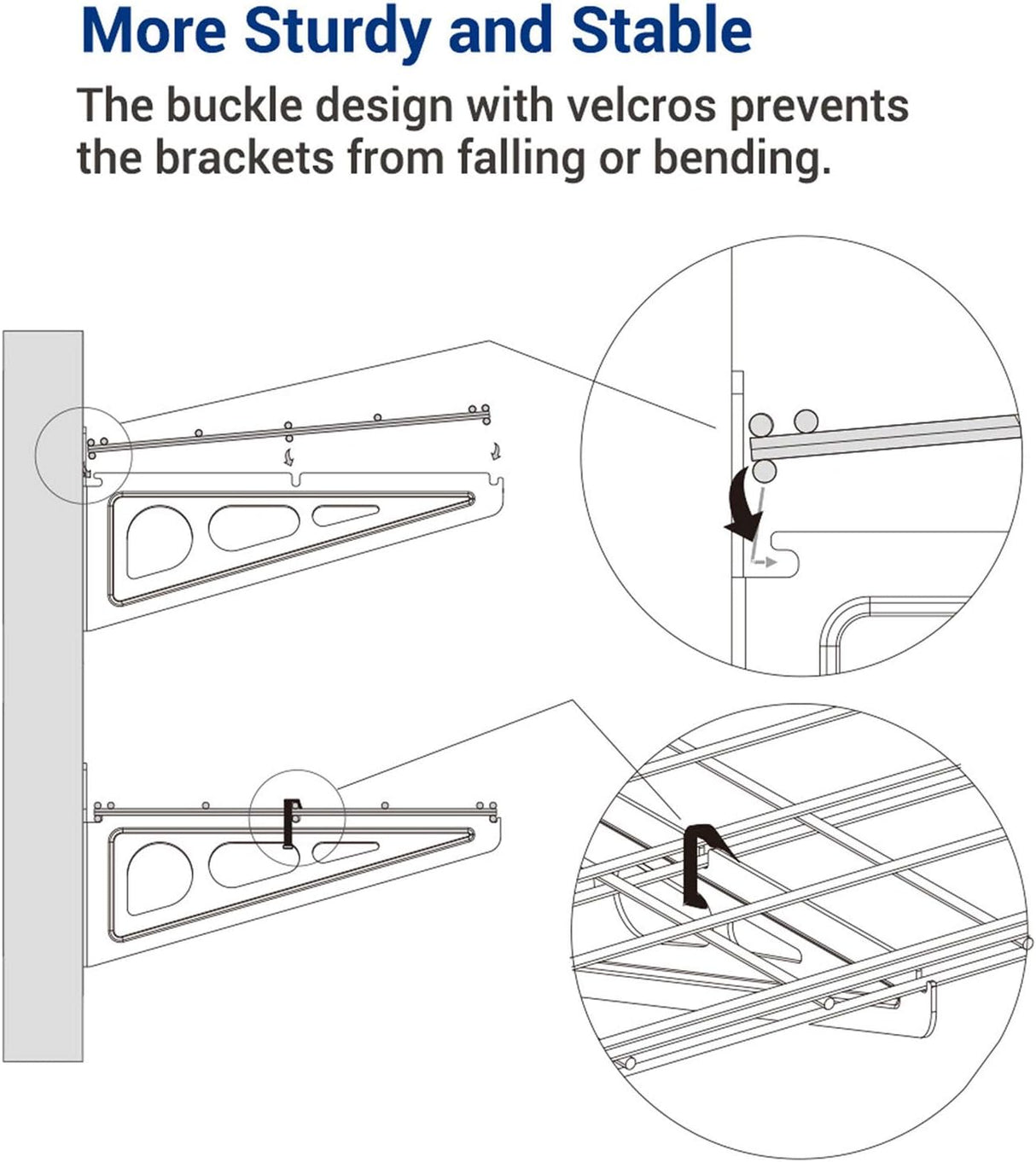 Repisas de pared para garaje - Modelo FLEXIMOUNTS