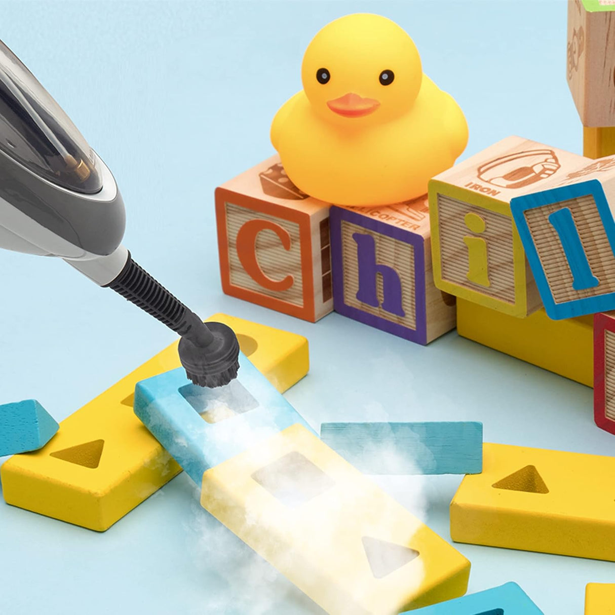 Kit de Accesorios 9 Pzas para Mop Steam GF-6610 de limpieza