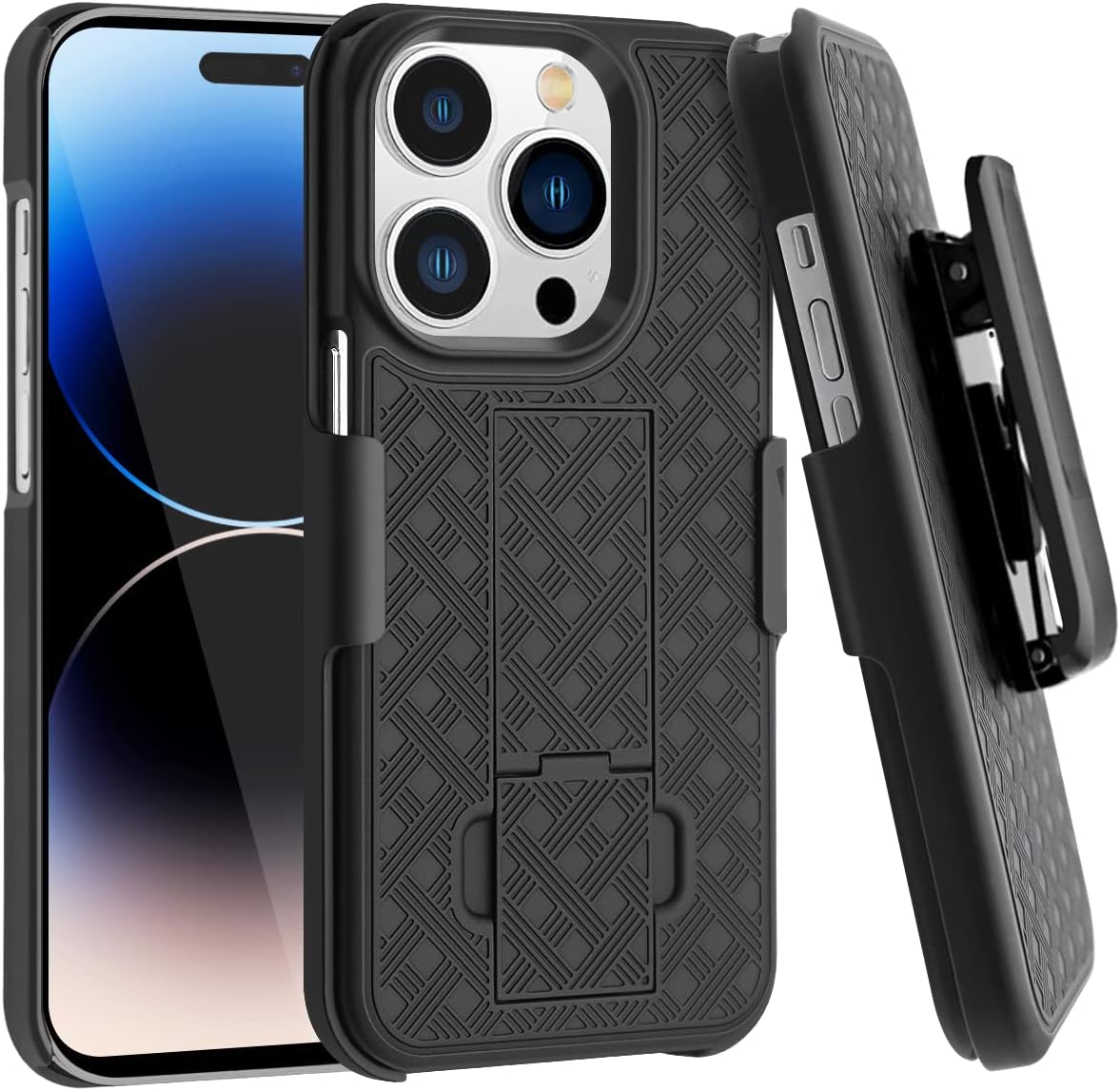 Funda compatible con celular 14 Pro Max 5G color negro