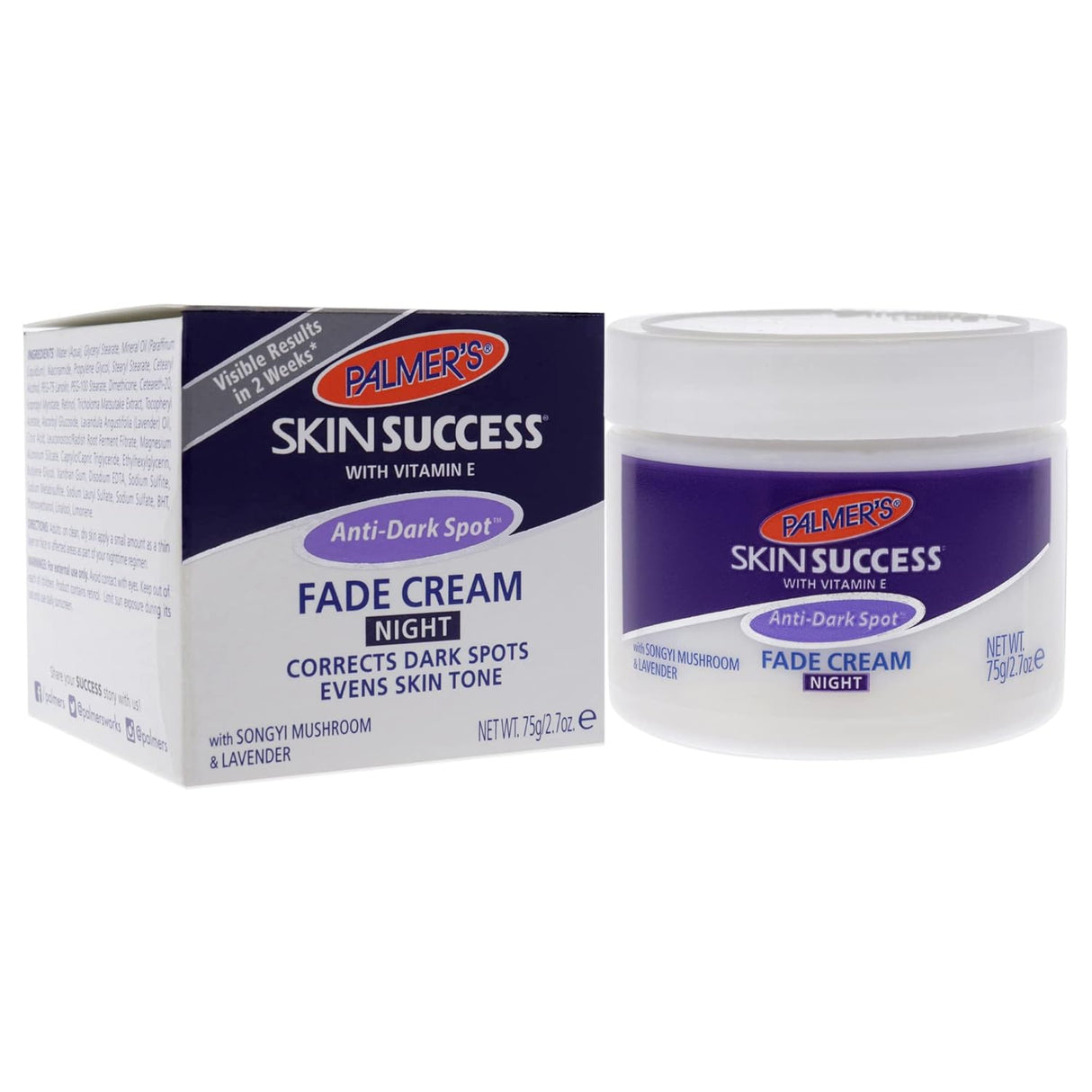 Cuidado Facial Crema nocturna antimanchas oscuras