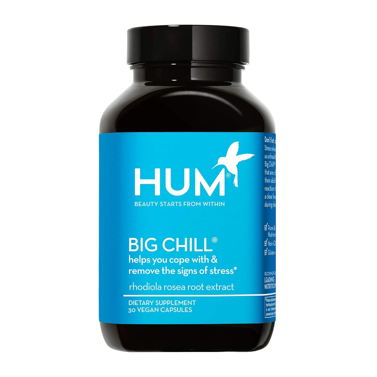 Suplemento Nutrition Big Chill apoyo calmante 60 cápsulas
