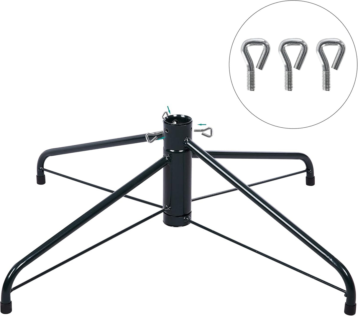 Árbol de Navidad Artificial 7.5ft Naomi Home, 350 Luces, Slim