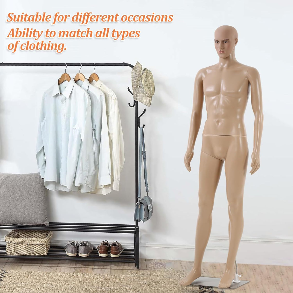 Maniquí Ajustable 69 para Ropa, Detachable, Poseable, Modelo 69