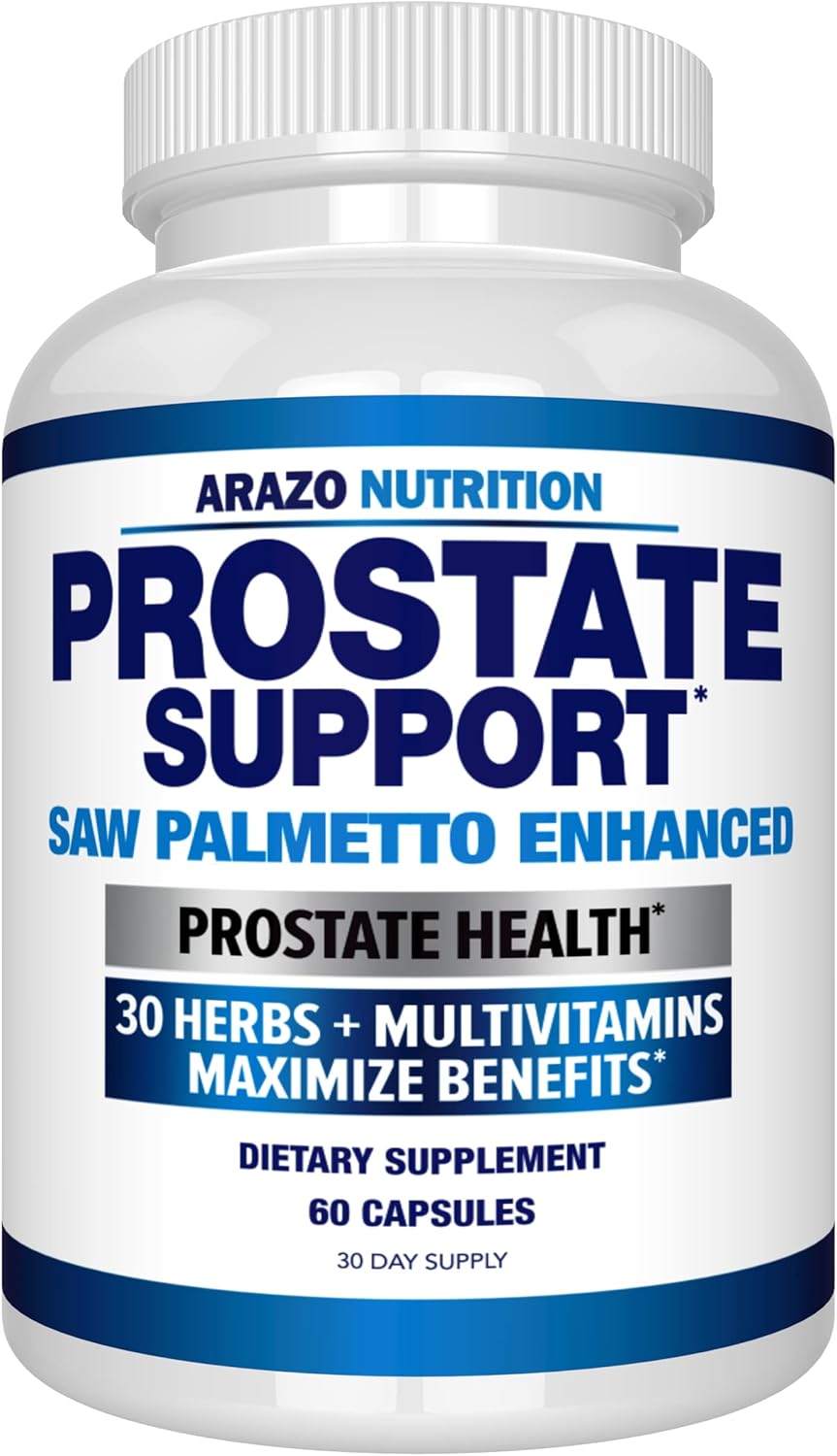 Suplemento de próstata Saw Palmetto + 30 hierbas extracto