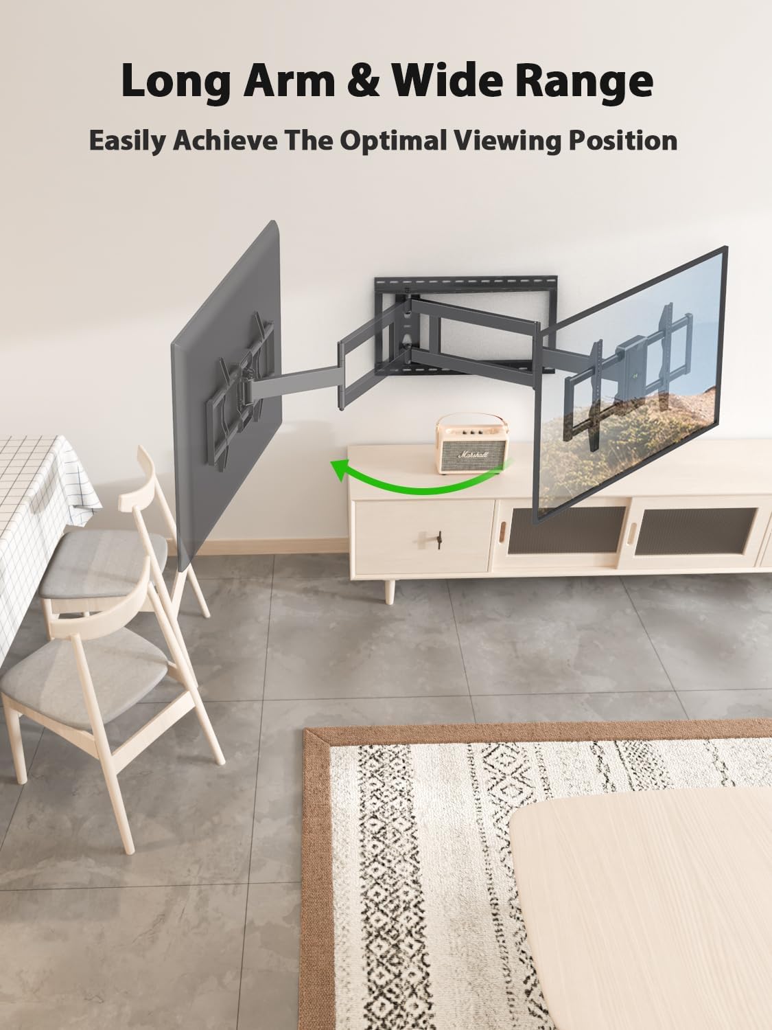 Soporte de pared USX para TV 42-90 40 extensión XML035