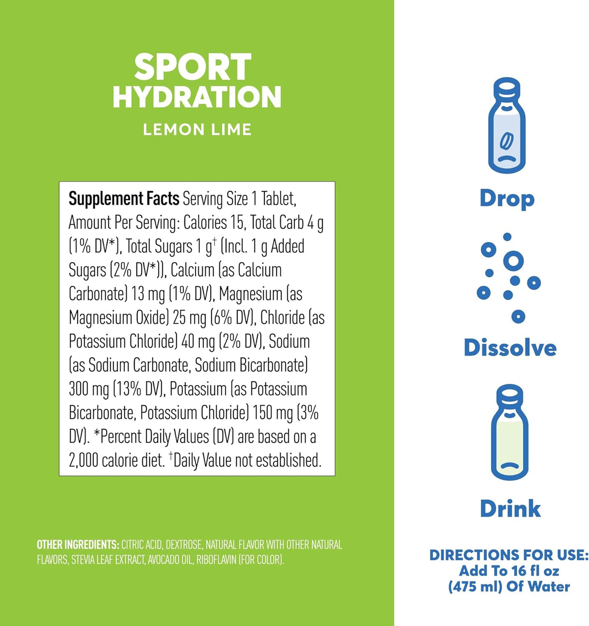 Suplemento Nuun Sport Electrolyte Tablets for Proactive 10u