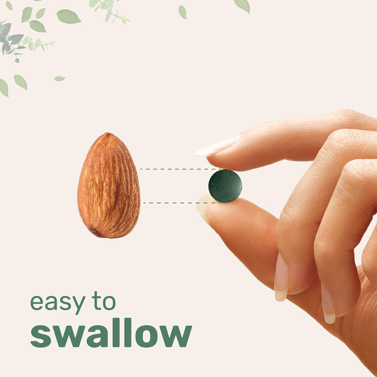 Suplemento orgánico de espirulina, 3000 mg por porción 720u