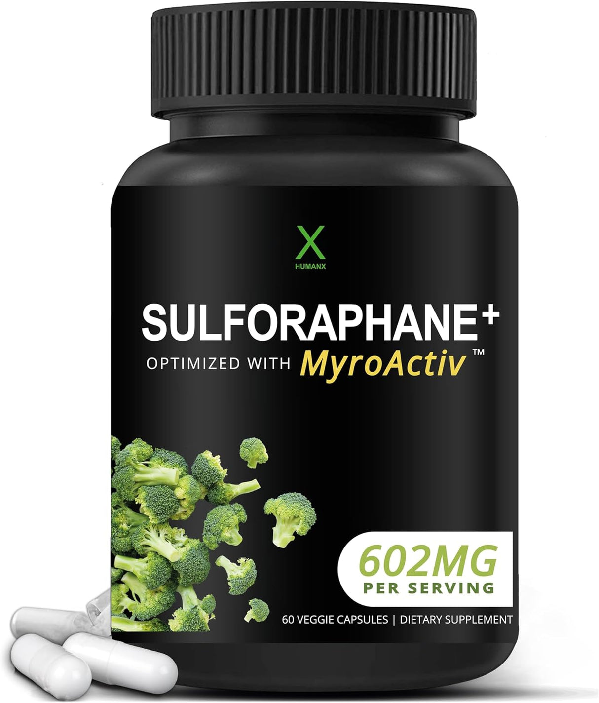 Suplemento de Sulforafano con Extracto de Brócoli y Moringa