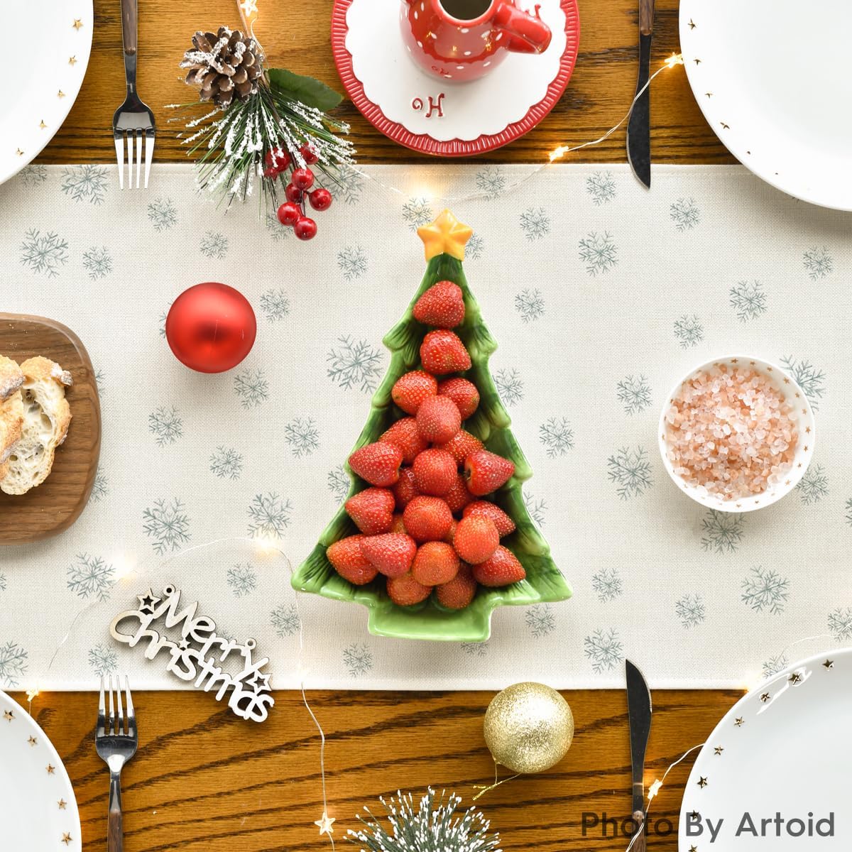 Caminito de Mesa Artoid Mode, Invierno, 13 x 72 Pulgadas